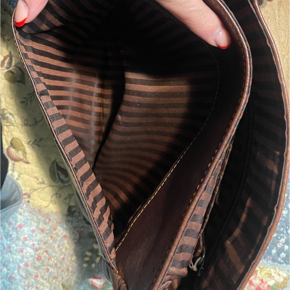 Jack Georges Leather Cross Body Bag - Picture 6 of 6